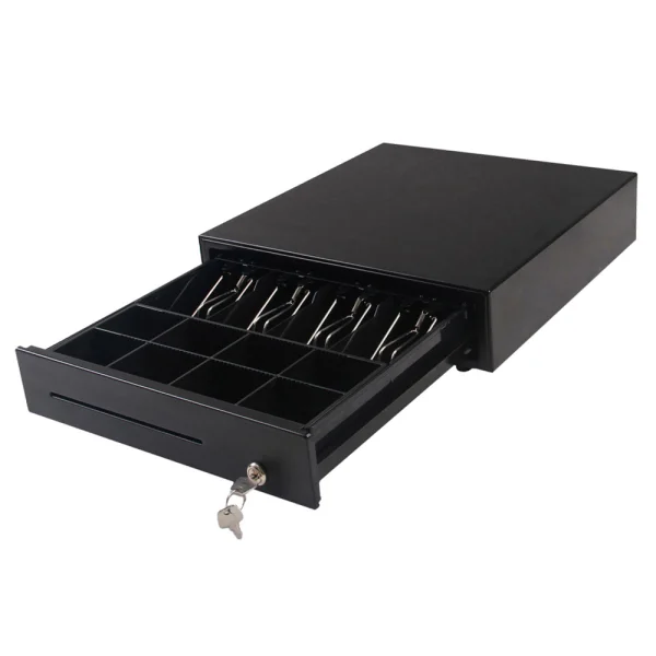 Medium under-counter cash drawer with removable insert HD-KR35