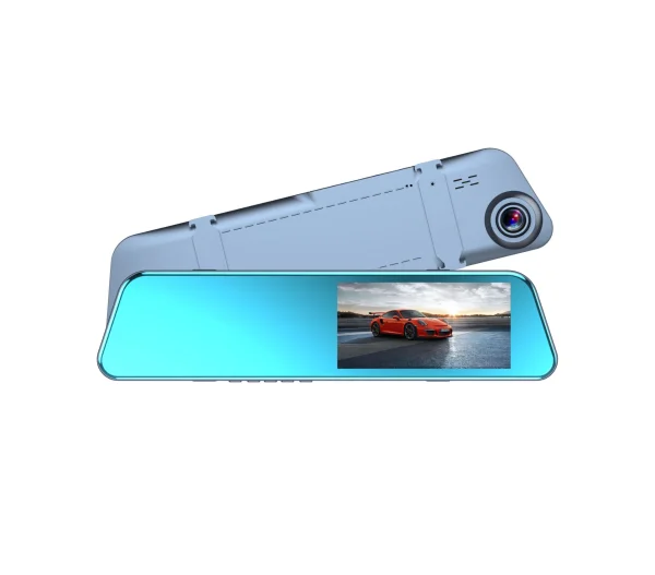 Full HD videoCAR L300 front rear view mirror car camera