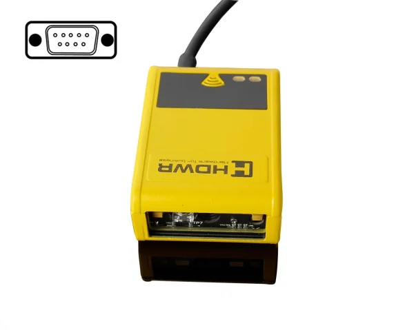 Aztec QR-Code-Scanner, RS232-Kabel, Metallgehäuse, CMOS HD201