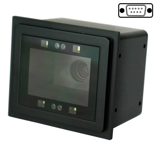 QR 2D code reader with CMOS sensor, stationary with RS232 cable HD340