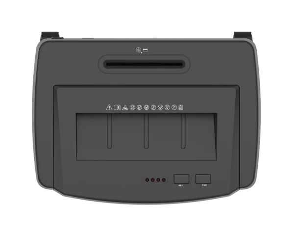 Dokumentförstörare för papperskort och CD-skivor P-4 standard avancerad korg 30 liter paperCUT-N3022