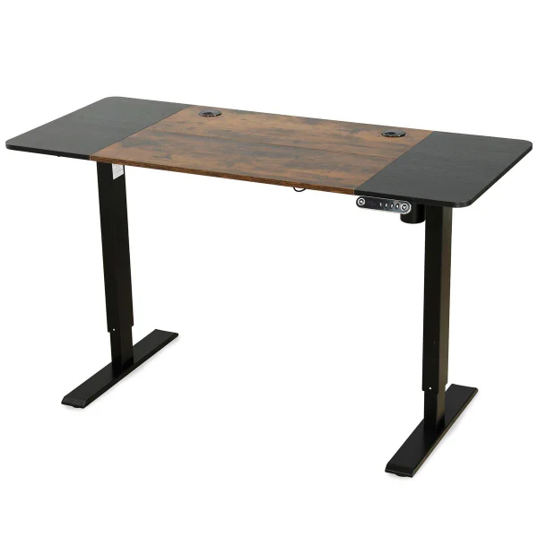 Desk with lifting top, electrically adjustable height deskTOP-24