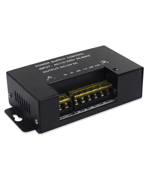 Power supply for powering access control devices DC12V current 5A SecureEntry-PS20-5A
