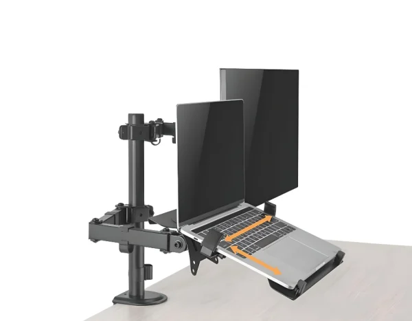 Supporto per monitor e laptop, standard VESA, HDWR SolidHand-AL01M01