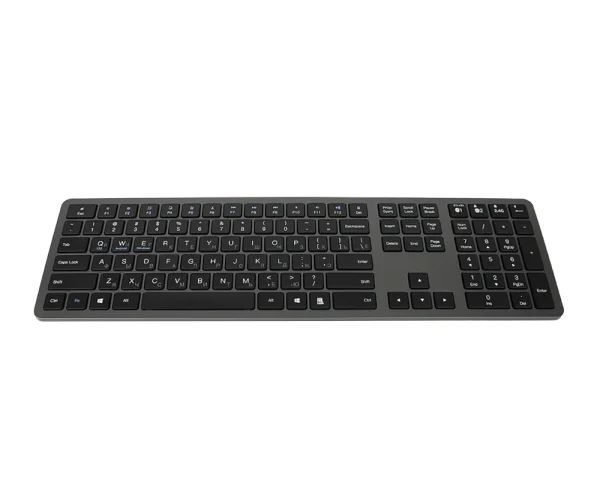 Draadloos toetsenbord met Bluetooth, Russisch, Cyrillisch, HDWR typerCLAW-BC140GR