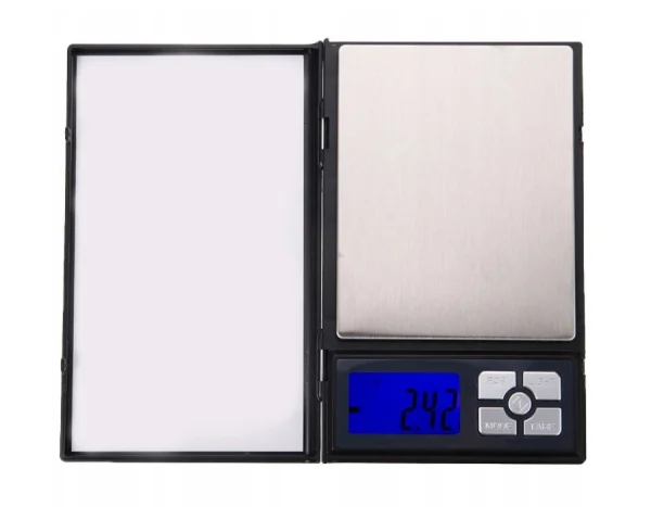 Báscula electrónica para joyería, pantalla LCD, básculas HDWR wagPRO-A500GD