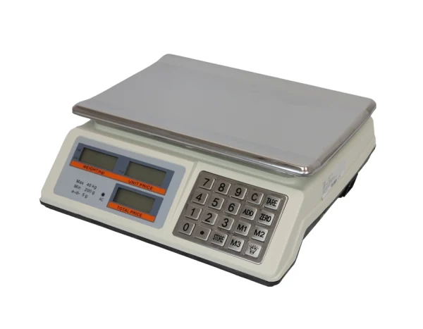 Store scale with platform up to 40 kilograms HDWR wagPRO-S40A