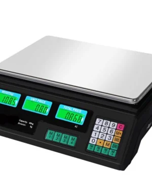 Balanza de almacén, electrónica hasta 40 kg, LCD HDWR wagPRO-S40B